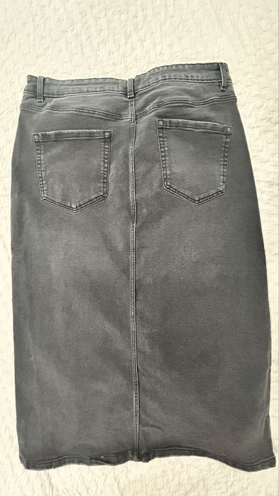Джинсовая юбка, тонкая