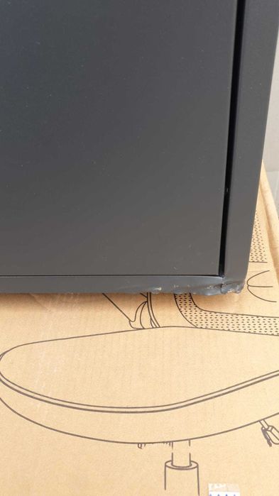 Pantofar Caruso, 3 sertare, antracit, 103x50 cm