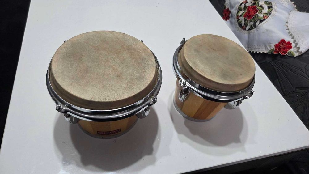 Lot de 2 tobe bongo