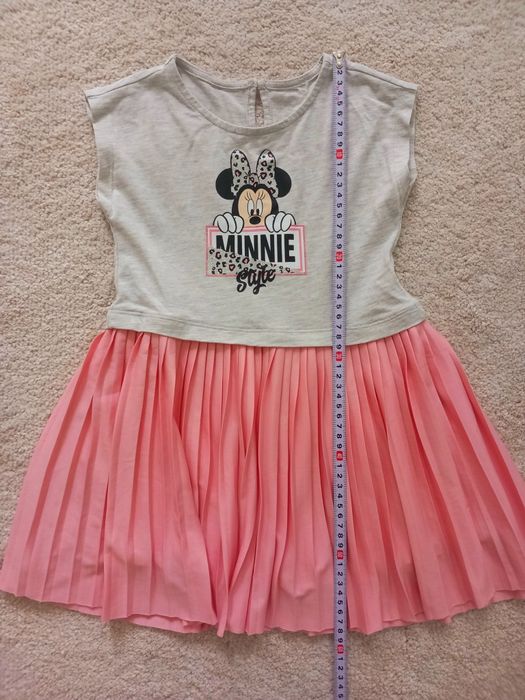 Детска рокля с Мини Маус, размер 110/58А, 4-5 г