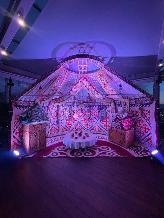 Полу юрты на наурыз