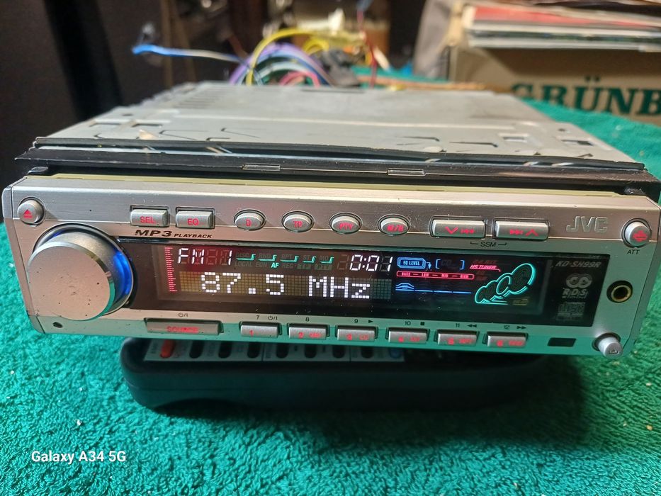 Cd player m3 auto  jvc kd sh99r oldschool