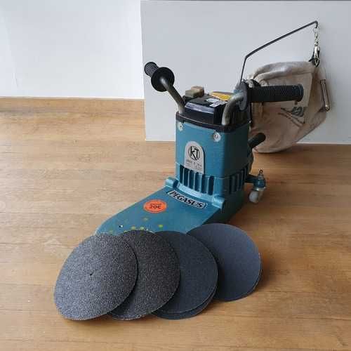 Машини за циклене на паркет под наем