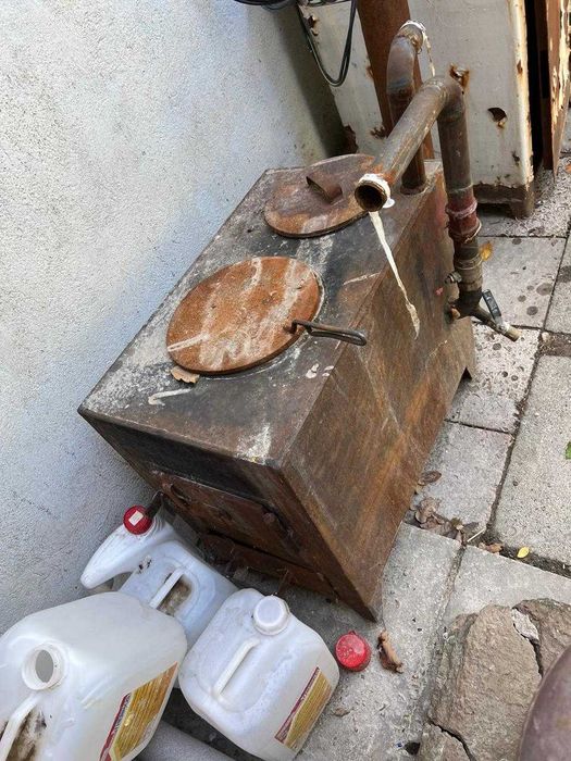 Печка металлическая для отопления дома, бани