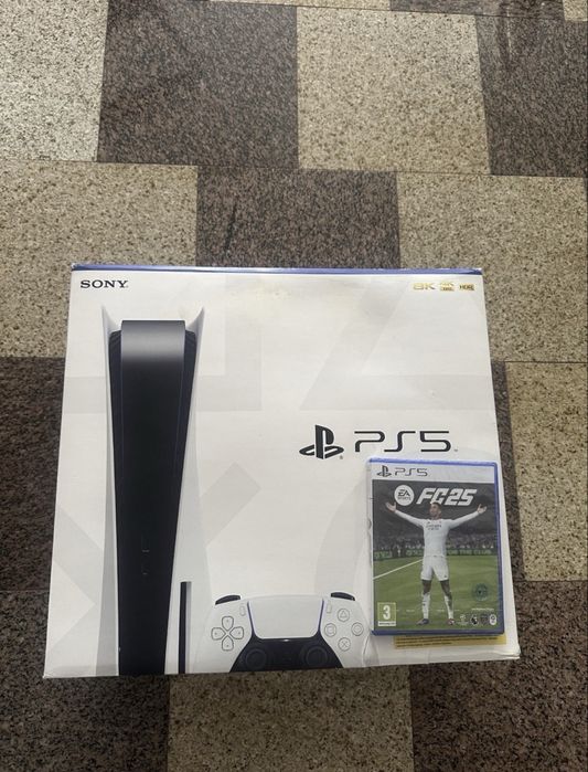 Ps5 disk edition 2 ani garantie + Bonus joc fc25