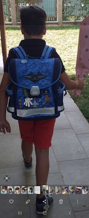 Ергономична ученическа лека чанта