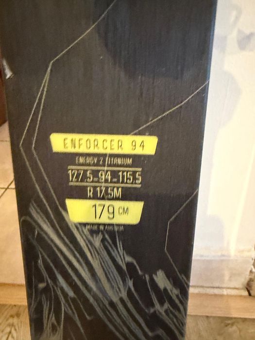 Nordica Enforcer 94 179 cm + legaturi Tyrolia Attak 14