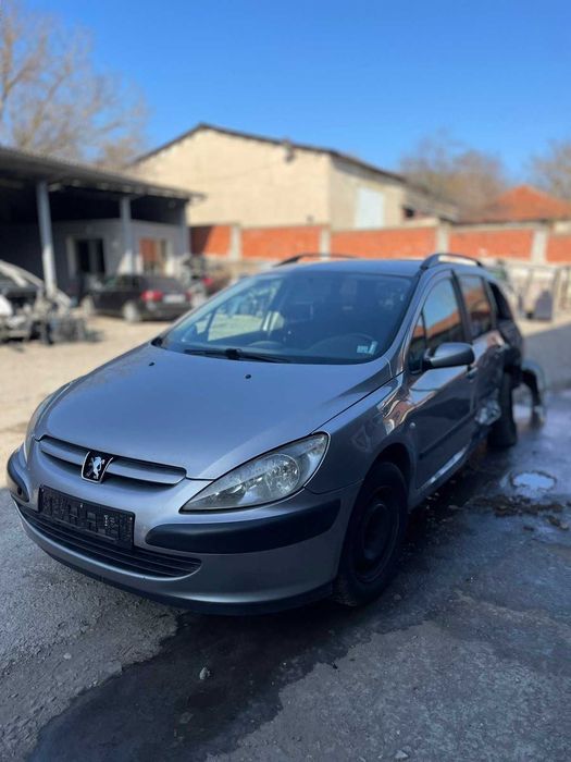 Пежо 307 на части Peugeot 307 (01-08)г 1.6i 109к.с ръчка 6 скорости