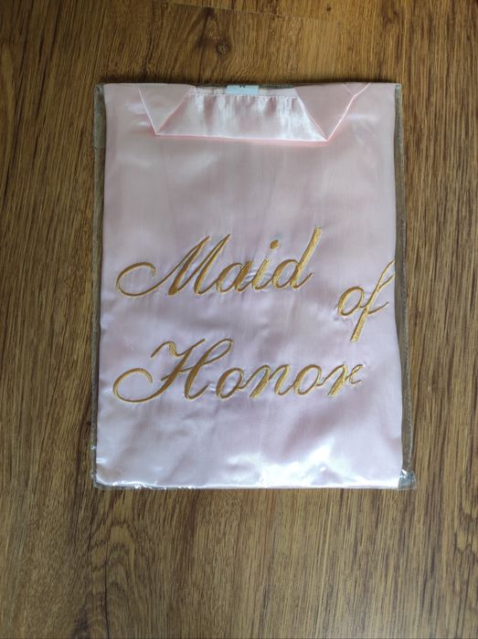 Сатенен халат за кума