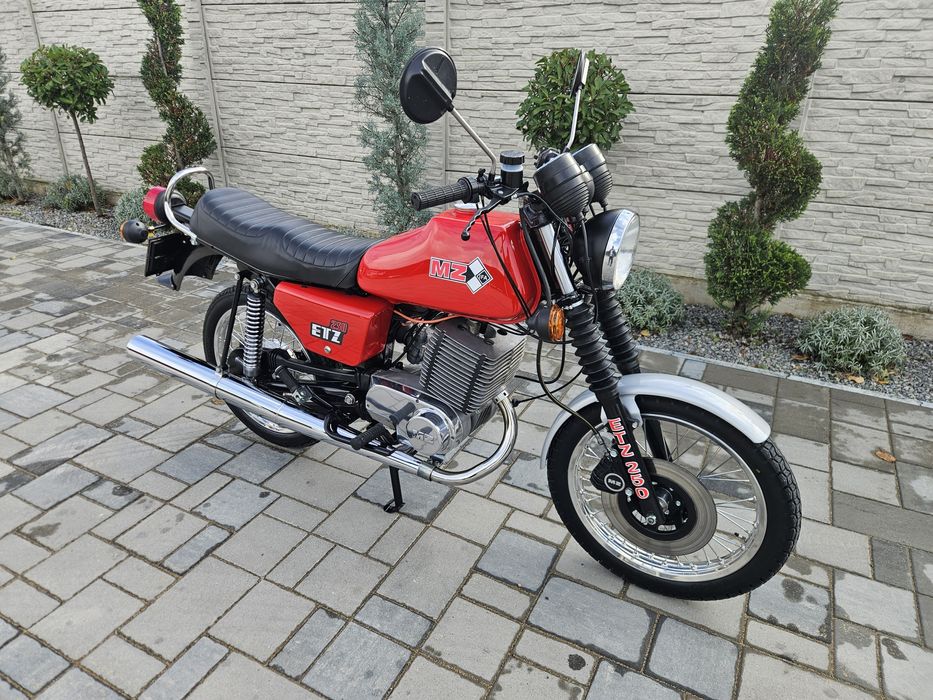 Motocicleta de colectie Mz etz 250, stare noua! Model 1985!