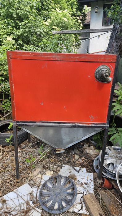 Камера за пясъкоструй правена