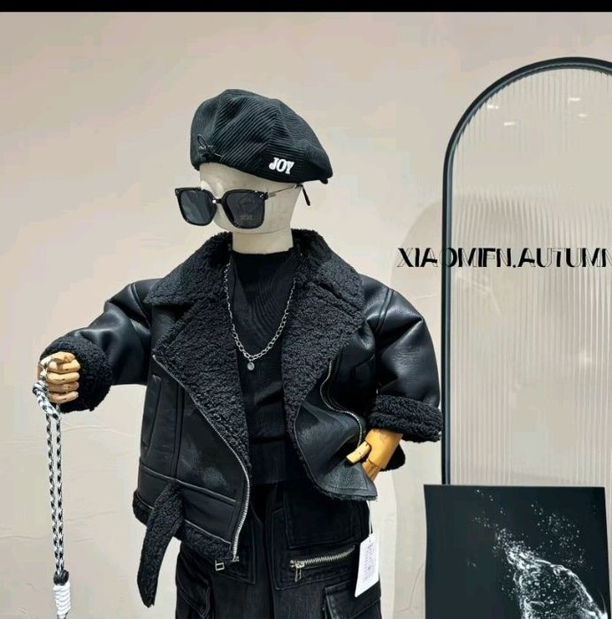 O‘gil bolalar jaket paltosi