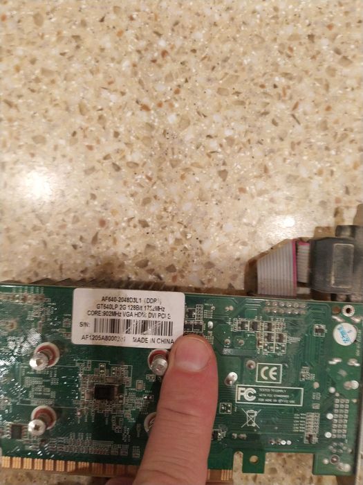 Видеокарта NVIDIA GeForce GT 640 2GB б/у