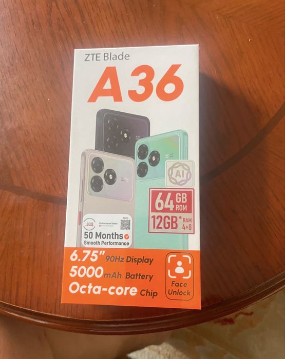 ZTE BLADE  A36 черный