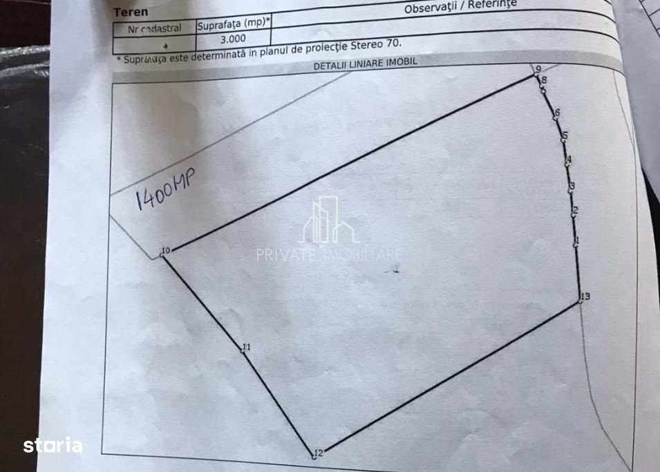 Teren 4 362 Mp Intravilan de Vanzare, Str Caprioarei, Sangeorgiu de Ms