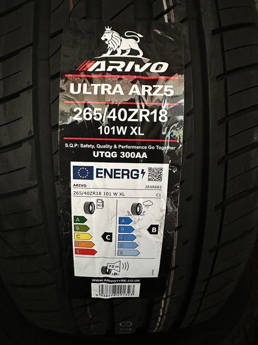 Летен спорт пакет ARIVO 245/45R18 265/40R18 НОВ DOT 2454518  2654018