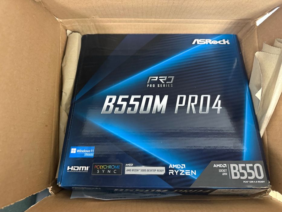 Gaming kit am4 ryzen 7 5700g Asrock b550m pro 4 ddr4 ram psu