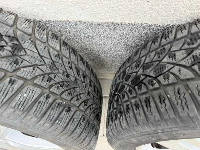 Jante Audi A4,A5,A6 Fara defecte cu anvelope bunede iarna Dunlop