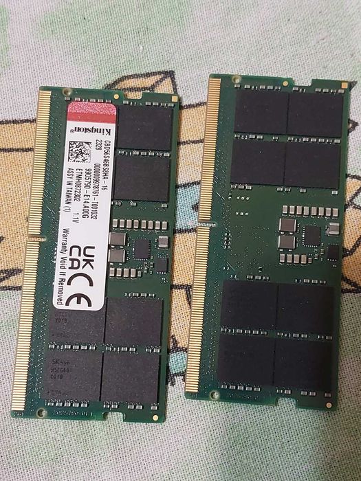 32GB 5600MT/s, 4800MT/s - DDR5 (SO-DIMM - RAM памет за лаптоп)