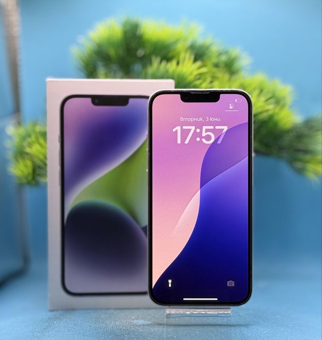 Apple iPhone 14, 128GB, 6GB RAM, 5G, Purple