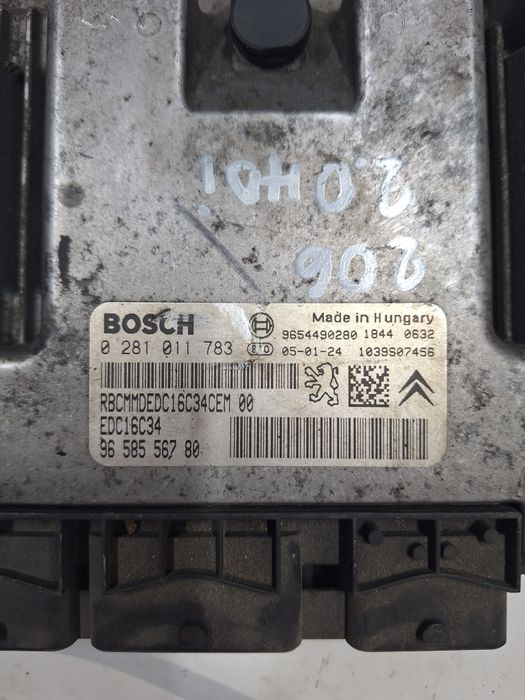 Компютър двигател за Peugeot 206 2.0 HDI
