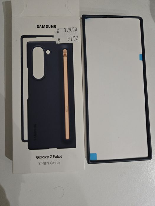 Slim S Pen Case калъф за Samsung Galaxy Z Fold 6 - Navy
