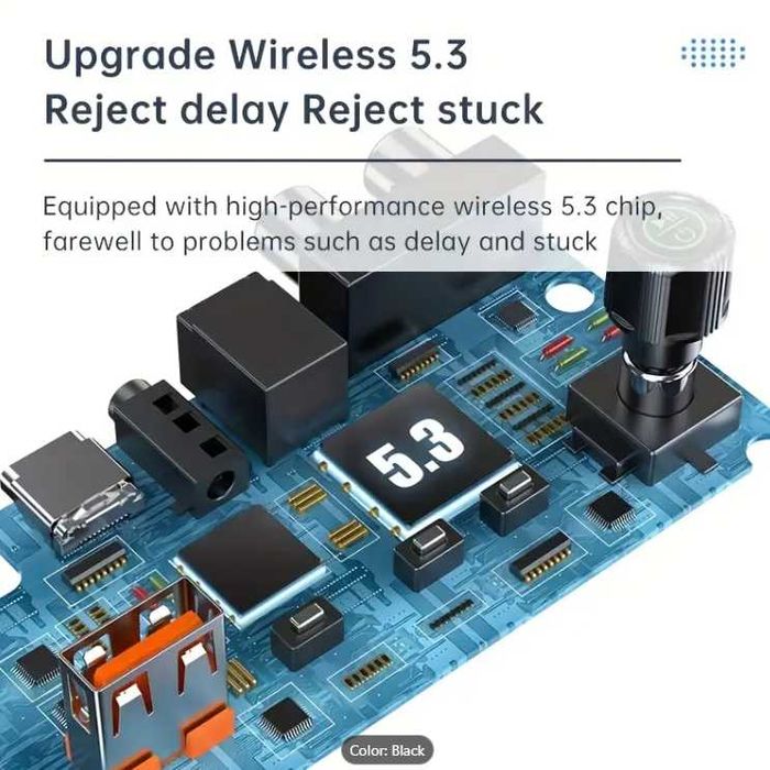 Mueuton 5.3 Audio Receiver - HD Music Streaming Converter with Optical