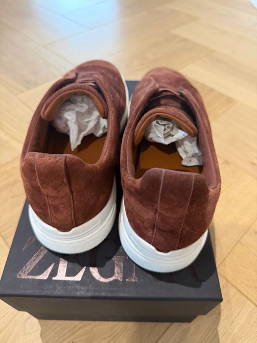 Zegna Triple Stitch piele  – marimea 44