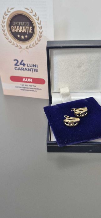 (AG46) Cercei aur 14K B.4610.8