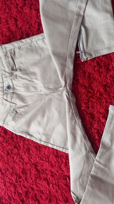 Pantaloni elastici imitație piele + Tunica mar.S