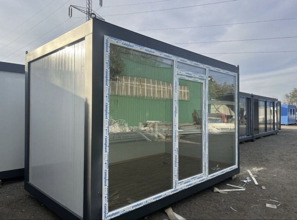 Vand containere modulare container modular santier birou vitrina grup sanitar cafenea calitative