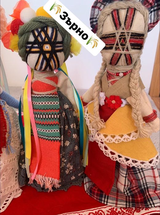 Кукла от естествени материали