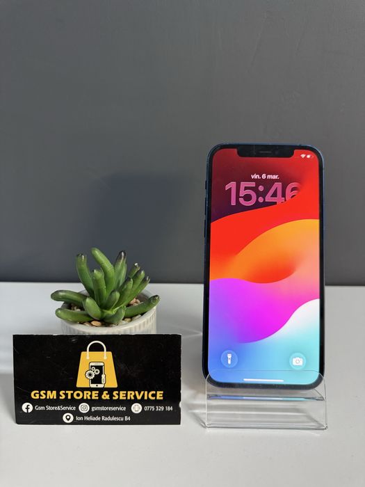 Iphone 12 64Gb Blue 2 Ani Garantie Gsm Store&Service