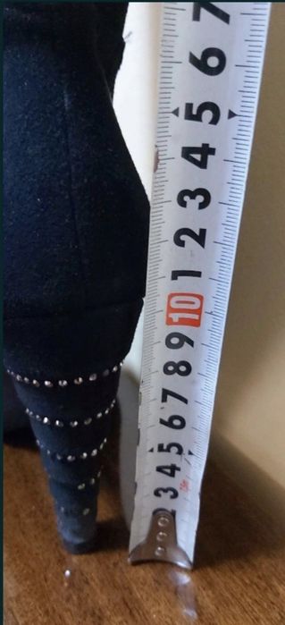 Замшевые Сапоги Ботфорты 37р