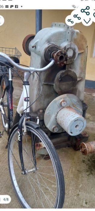 reductor troliu macara Zemag 30 t raport 160 la 1