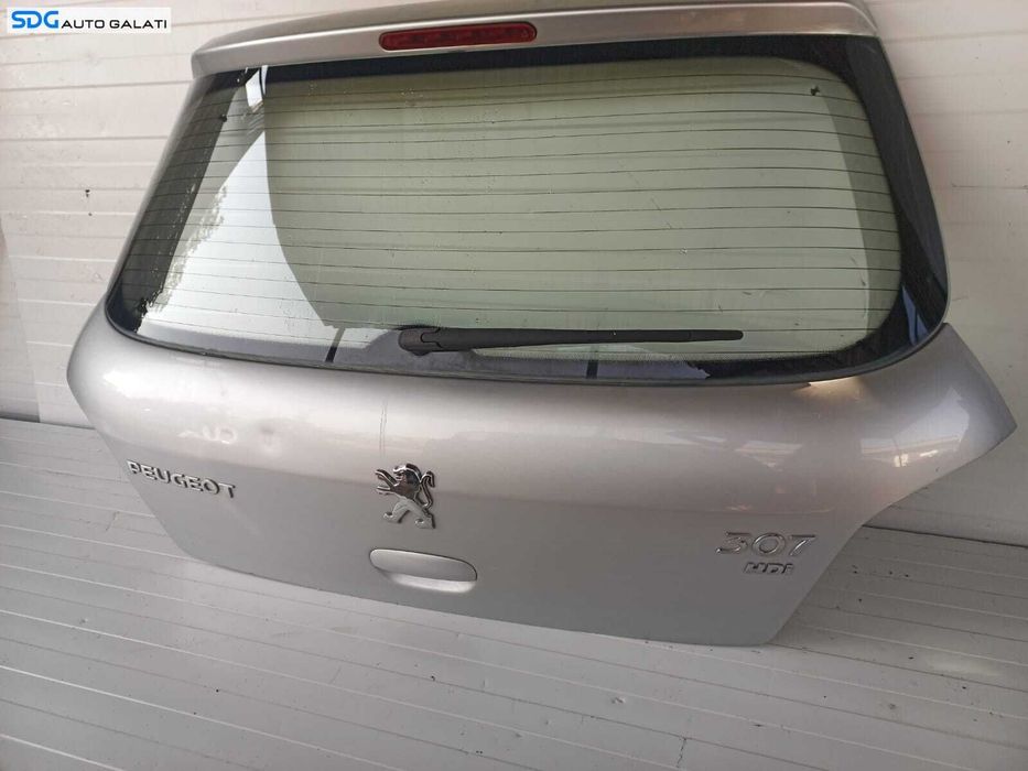 Haion Hayon Portbagaj Dezechipat cu Luneta Geam Sticla Peugeot 307 Hatchback 2002 - 2008 [L1502]