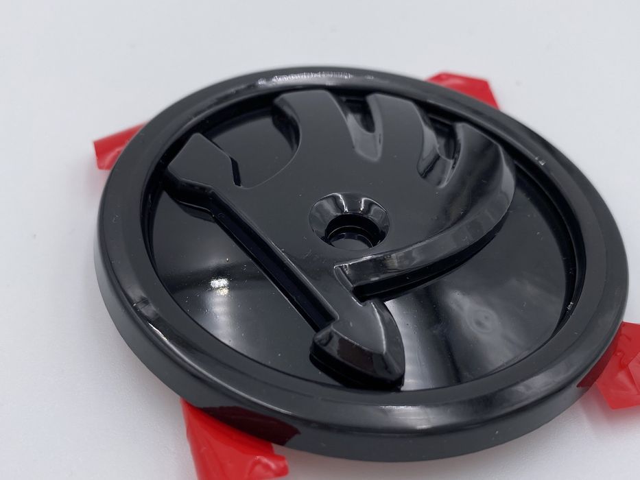 Emblema Skoda spate 80 mm negru