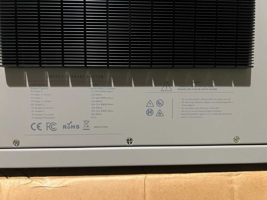 Mentech PowHub W2000 – Балконна соларна батерия (ESS)