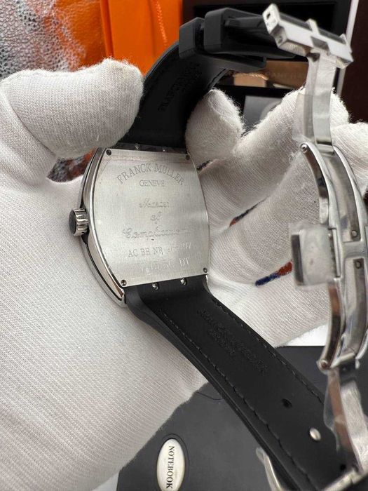 franck muller vanguard сребристо-черен