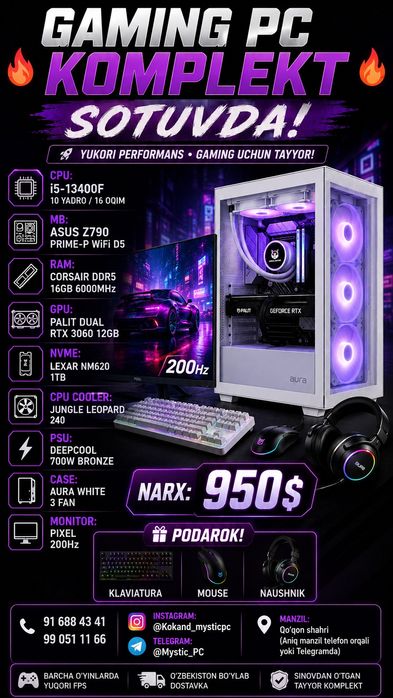 Sotuvda i5 13400f DDR5
