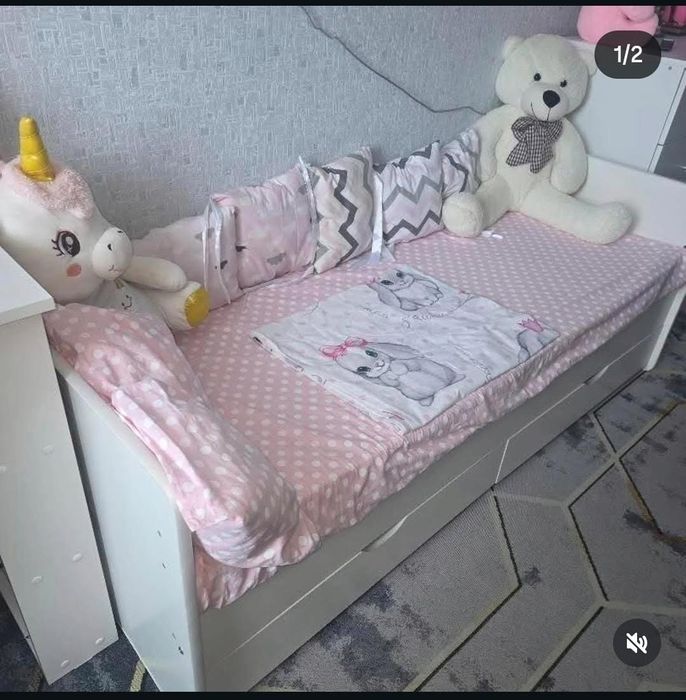 Кроватка детская трансформер.