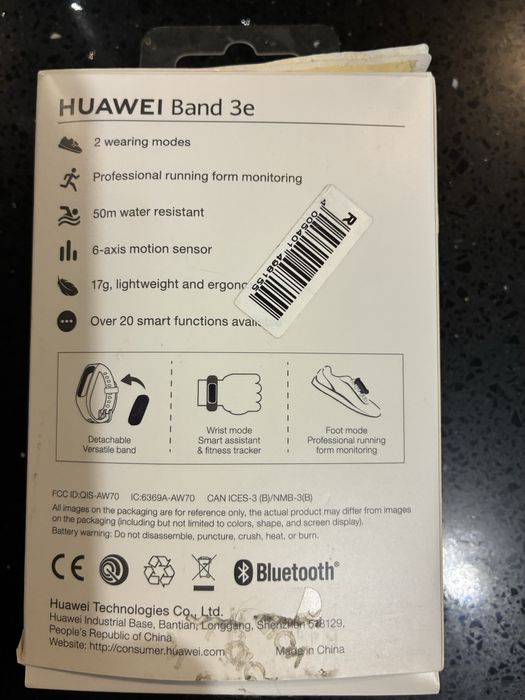 Huawei band 3e neutilizat
