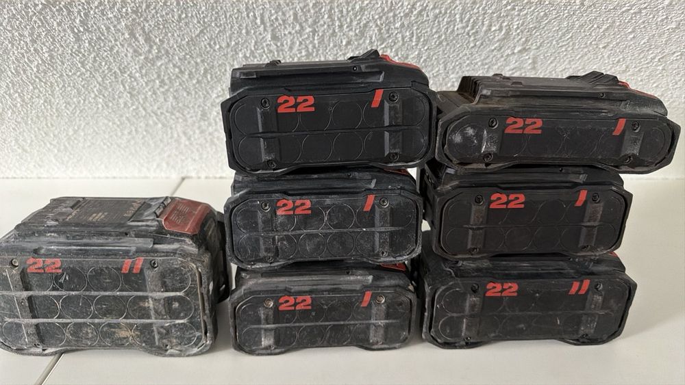 Hilti зарядни и батерии