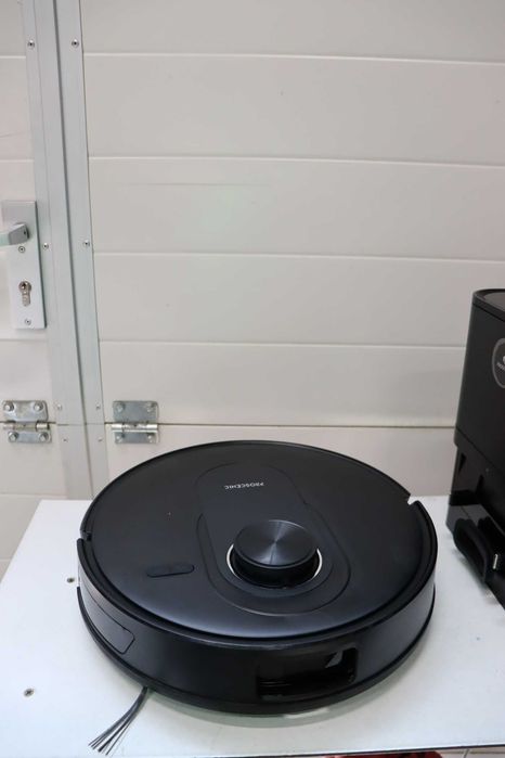 Роботизирана прахосмукачка Proscenic Q8 Max с всмукателна станция, 6000Pa 200мин Мощна роботизирана прахосмукачка с функция за почистване
