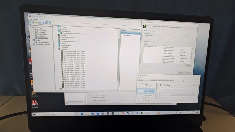 LaptopLaptop  Gaming Msi  Gp66 i7 /Rtx 3070ti/32gb/1tb