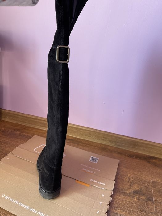 Cizme Anna Cori Camoscio piele intoarsa