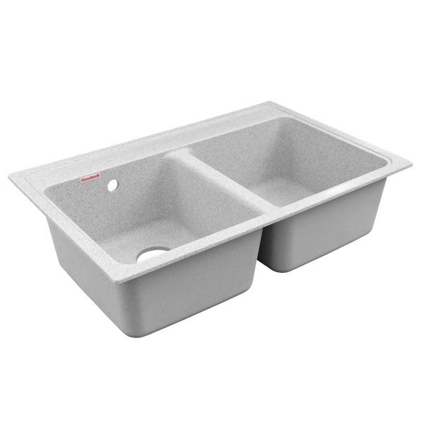 Кухонная мойка Goodwell GRS-T1101G 780 Серая