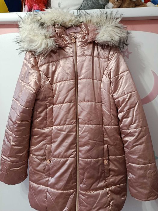 Зимно, топло яке за момиче