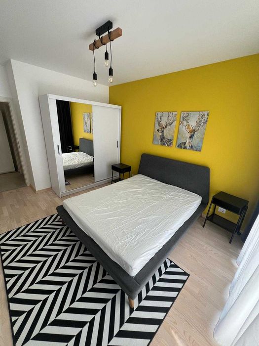 Inchiriez apartament 2 camere | MRS Smart | 56 mp | 2 balcoane | 2 locuri de parcare | 550 €/luna