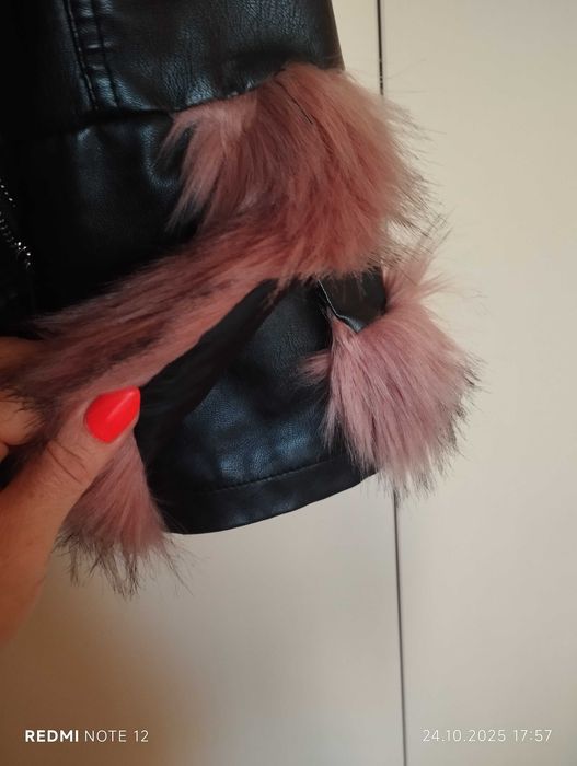 Зимно кожено яке ХЛ